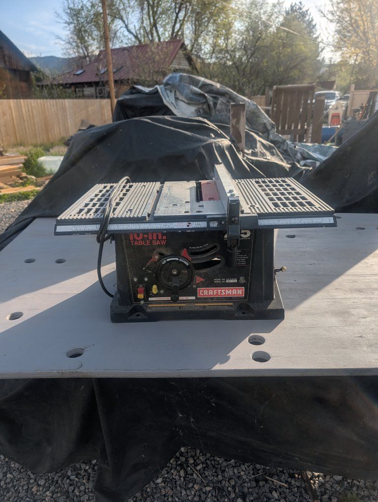 craftsman table saw