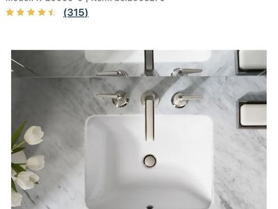 Kohler -Caxton Rectangle Undermount Bathroom Sink