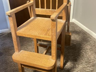 Old Doll High Chair