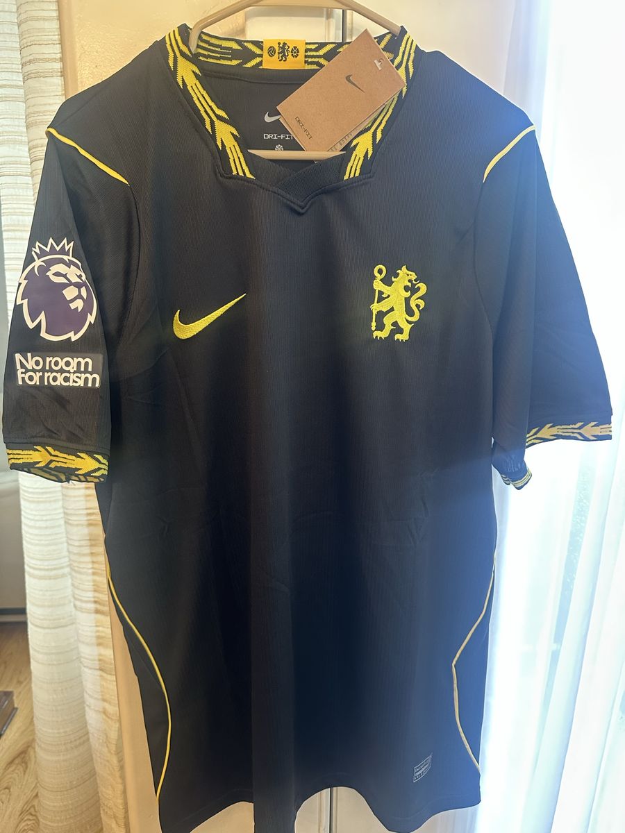 Chelsea 2026/27 Away Stadium Fans Jersey - Black Cole Palmer 10 Large 