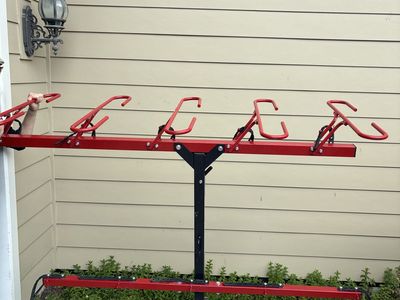 VelociRAX 5X MAX 5‑Bike Rack – w/ Hitch Extension & Locks
