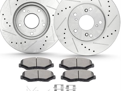 Front and rear set 4pcs Brake Rotors For Acura For ILX 2014-2015 Honda civic, CR-V, Element