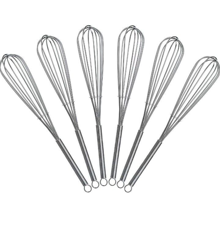 250 - 8" Stainless Steel Whisks