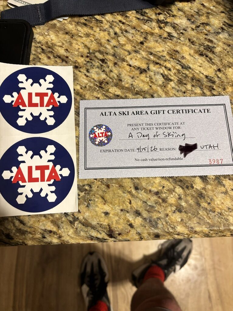 Alta Lift Ticket