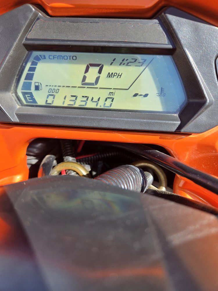 CFMOTO CFORCE 400S ATV Quad 4x4 Orange 2021 Model 1334 Miles