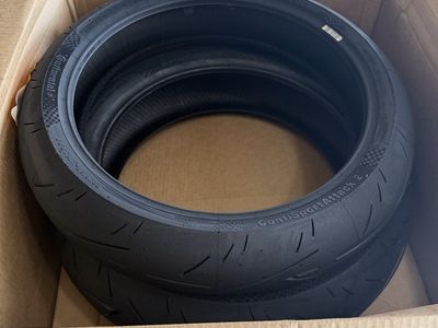 Conti sport 2 motorcycle tires NEW