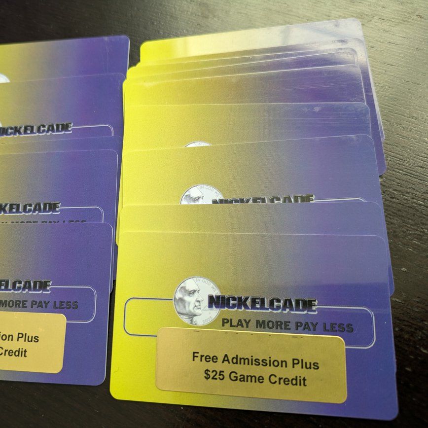 Nickelcade gift cards discounted!