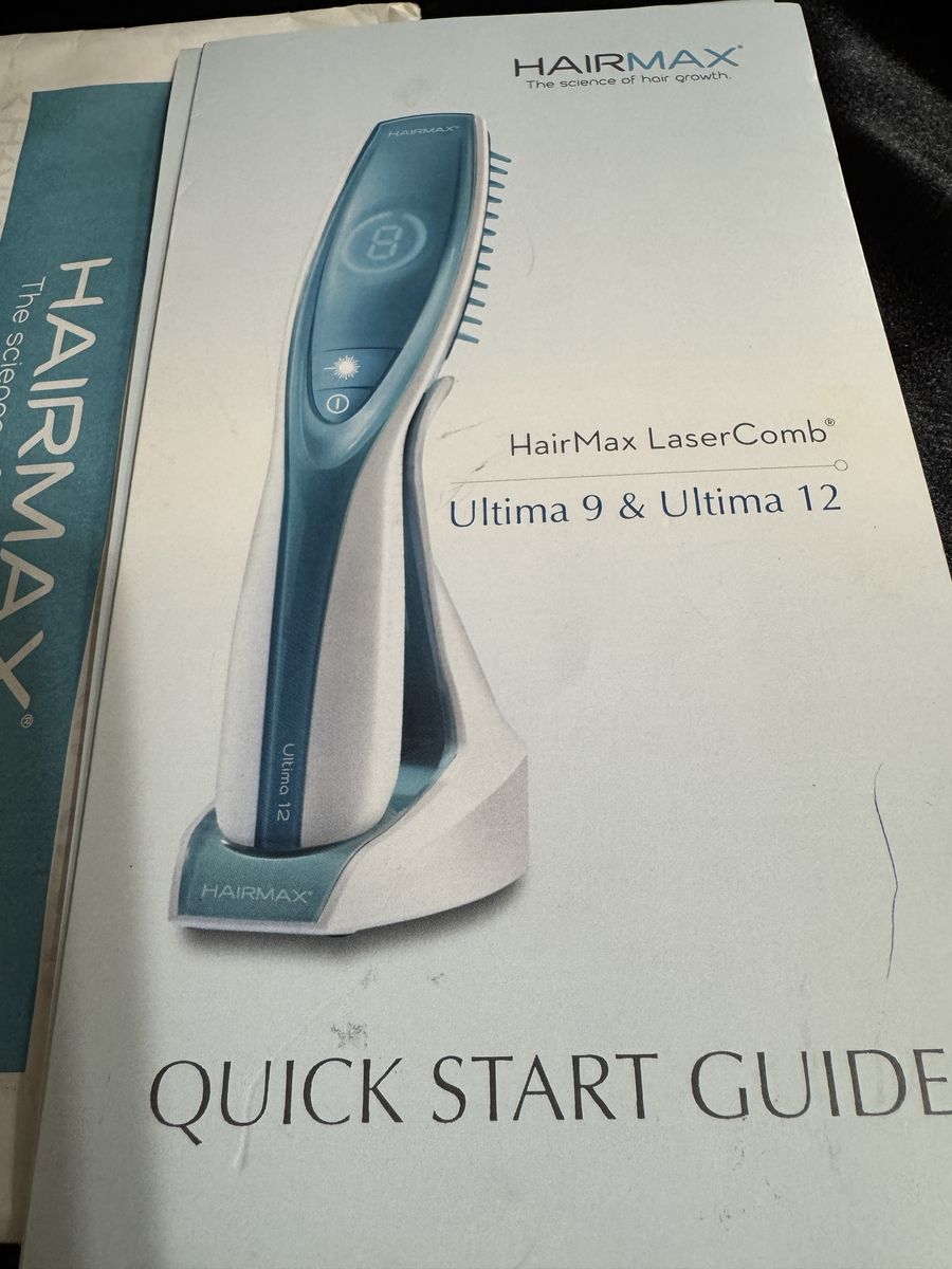 HairMax Laser Comb - Ultima 12 - Hair Growth Stimulator