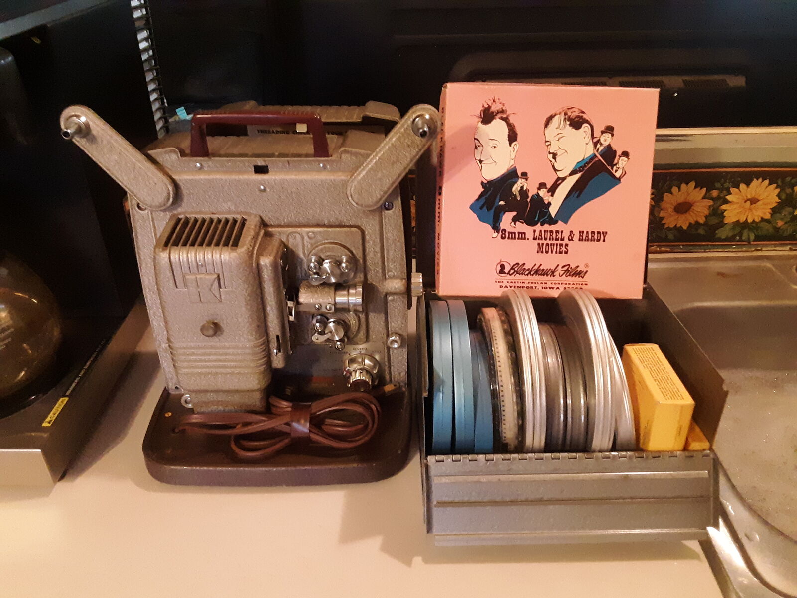 Vintage Keystone 8mm Movie Projector Includes Movies