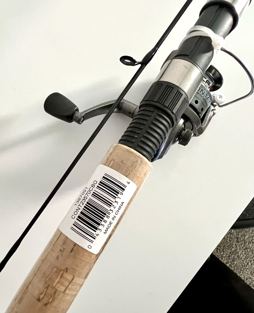 Shakespeare Contender Combo Spin Fishing Rod+Reel