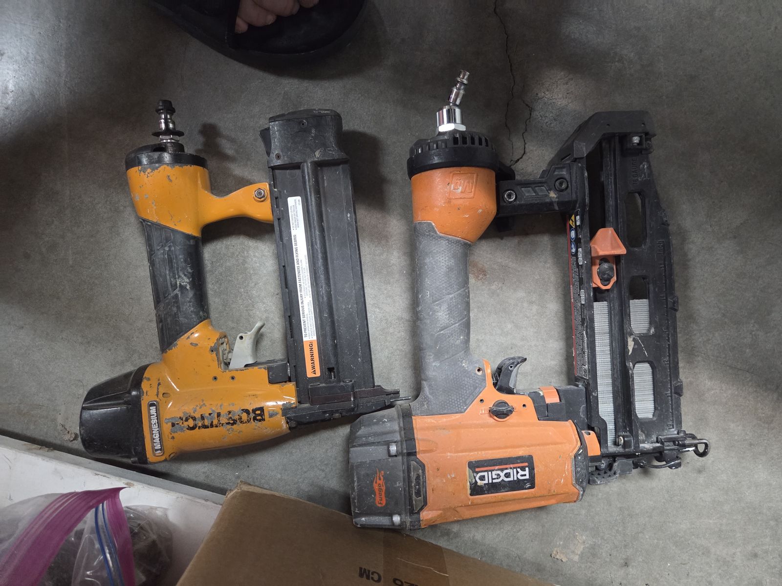 Finish nailer 16 gage  and 18 guage