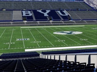 BYU vs Utah Tech - lower west sideline 4 tix