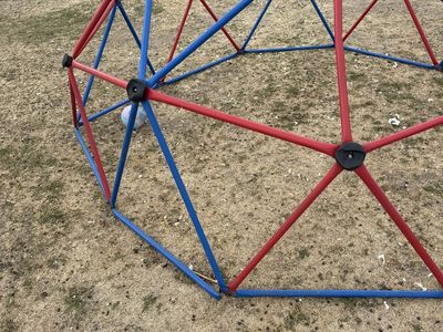 Lifetime Red & Blue Dome