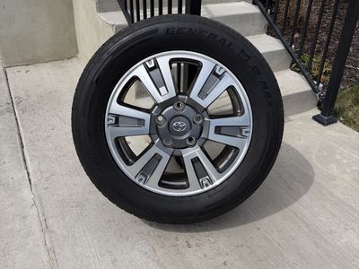 Toyota Tundra Sequoia Rims and Tires 275/55R20