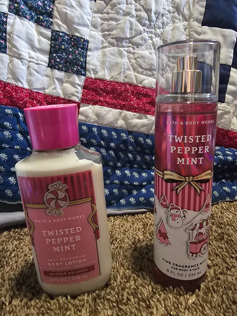 Bath & Body Works Twisted Peppermint Set
