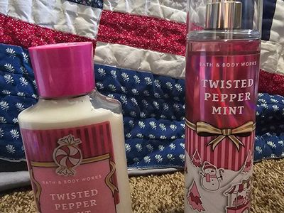 Bath & Body Works Twisted Peppermint Set