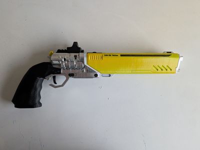 3D printed LAS-58 Talon from Helldivers 2