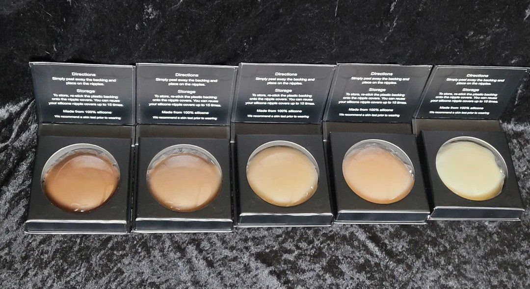 Matte Silicone Nipple Covers - 9CM Waterproof & Re