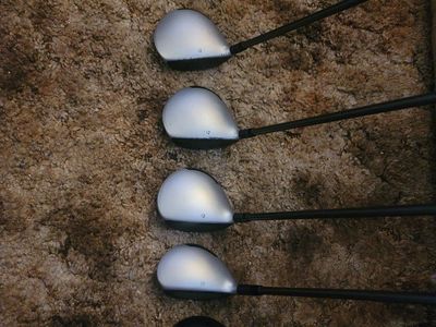 Taylormade SLDR S Driver and Fairway Woods