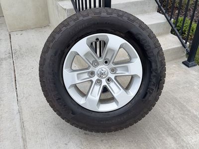 Dodge Ram 1500 Rims and Tires 275/65R18 Goodyear