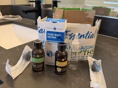 Touchstone Essentials Pure Body Extra & Para-Shield Bundle to detox metals, toxins and parasites