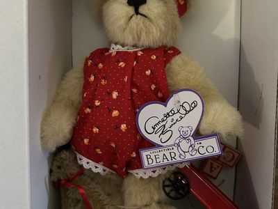 Annette Funicello Collectible Bear Co. Plush Bear with Box and Certificate