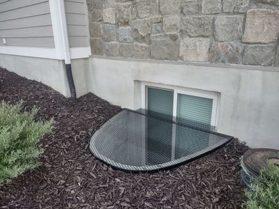 Custom window well covers