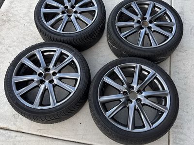 OEM 2015 Lexus GS 350 F-Sport 19” Wheels + Michelin CrossClimate Tires