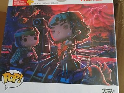 Funko Games Stranger Things 500 Piece Puzzle Netflix Pop Exclusive