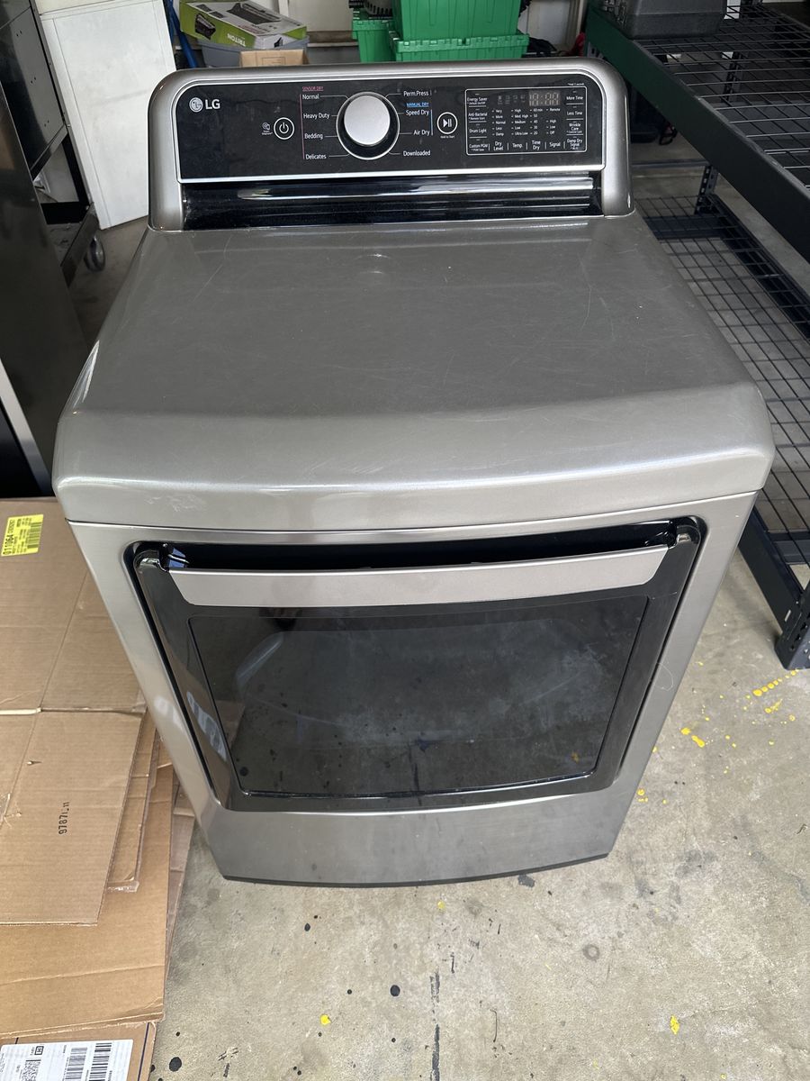 LG Smart Electric Dryer - 7.3 cu. ft. - Graphite S