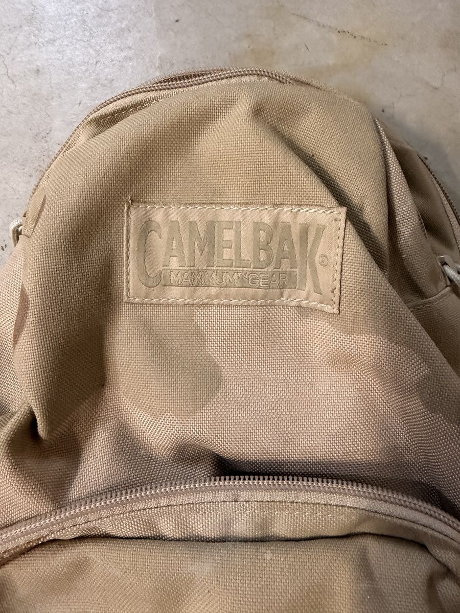 CamelBak M.U.L.E. Hydration Pack Backpack - Desert Camo - Used, Good Condition