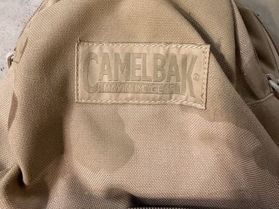 CamelBak M.U.L.E. Hydration Pack Backpack - Desert Camo - Used, Good Condition