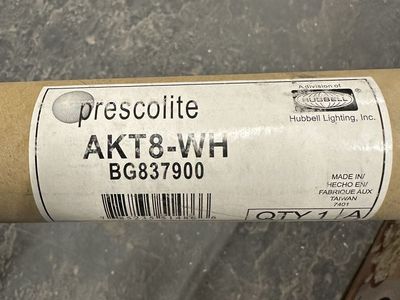 Prescolite AKT8 WH 8 FT. TRAK light Rail WHITE