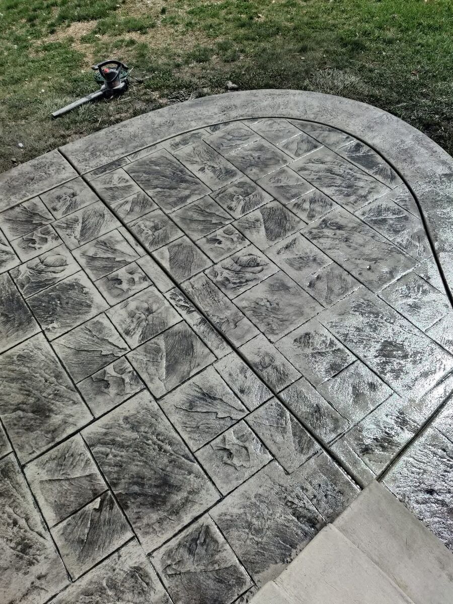 Concrete Work | Concrete Flatwork | Stamped Concrete | Walkout Basement | Sports Court