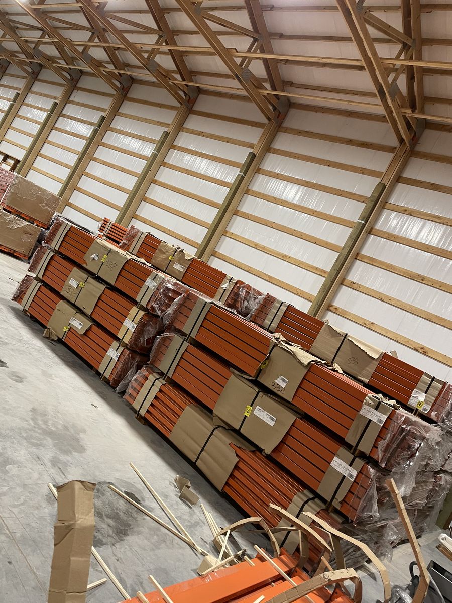 Warehouse Pallet Rack Systems – New/Teardrop