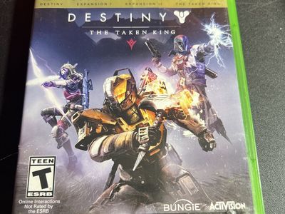 Destiny: The Taken King - Legendary Edition (Microsoft Xbox One, 2015) Complete w/ Manual