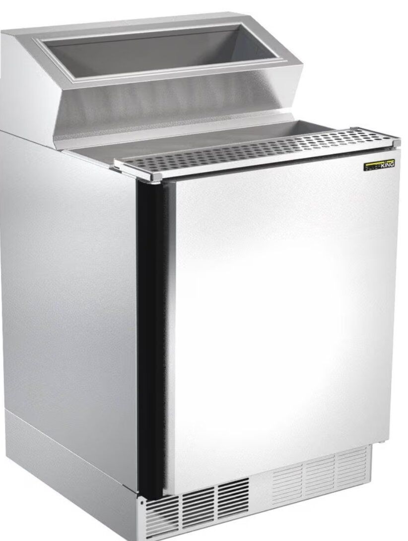 Silver king fountainette fridge serving ice-cream