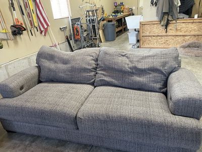 Sofa, loveseat, and recliner for sale