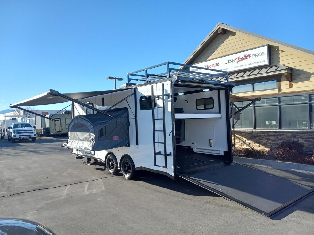 2025 Raynger 8x22 / 8.5x22 Embark Toy Hauler Travel Trailer Enclosed Trailer New