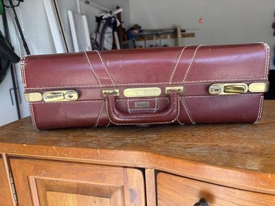 Town Craft Leather Suitcase