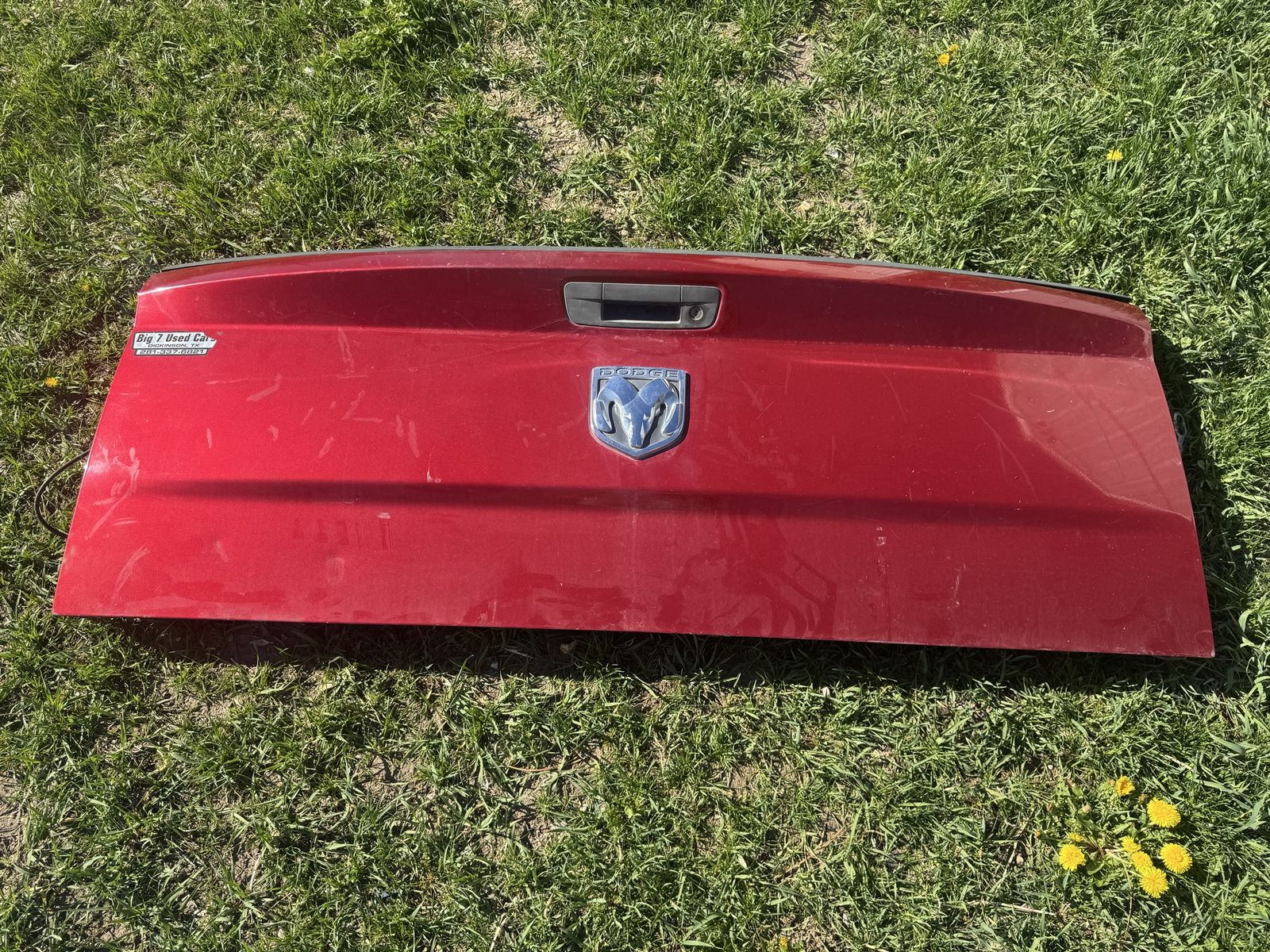 2009 Ram 1500 tailgate