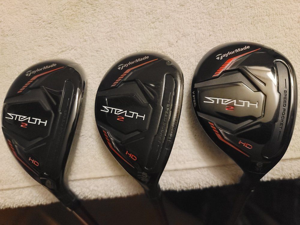 Taylormade Stealth2 4 5 6 HD Hybrids