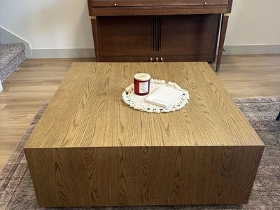 Taryn 42” Block Coffee Table