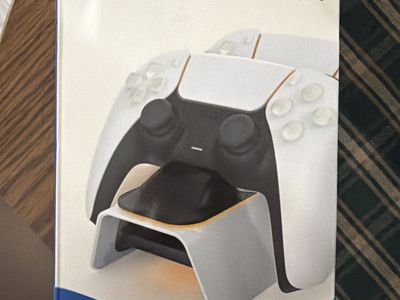 Nexigo Charging Dock for PlayStation 5 PS5 Controllers - Fast Charging, Power Adapter & Silicone Caps Included