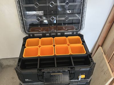 Toughbuilt Parts Orginizers And Top Milwaukee Packout