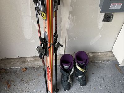 Skis and boots