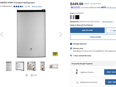 GE ENERGY STAR Compact Refrigerator