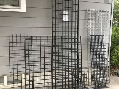 gridwall panels 2’ x 6’ grid wall panels