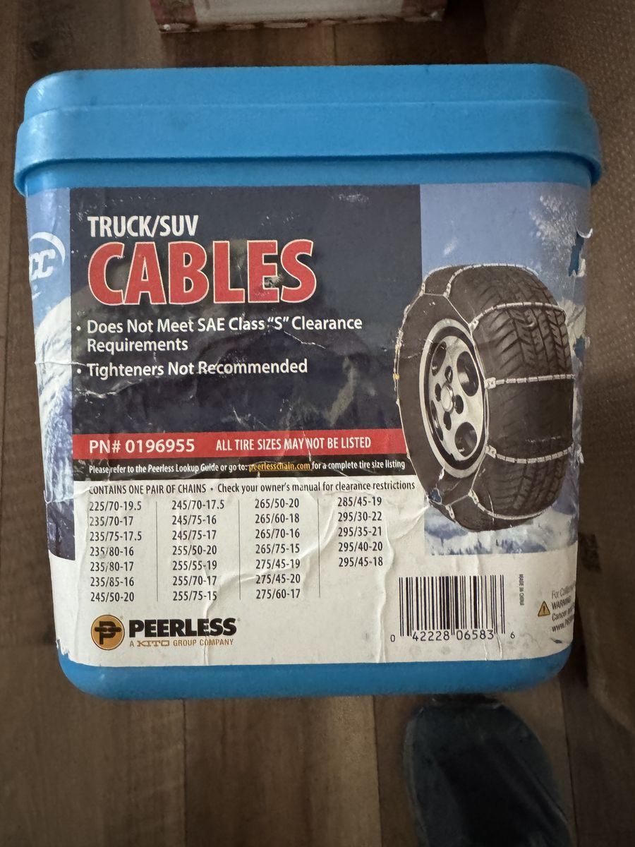Peerless Tire Chains
