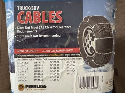 Peerless Tire Chains